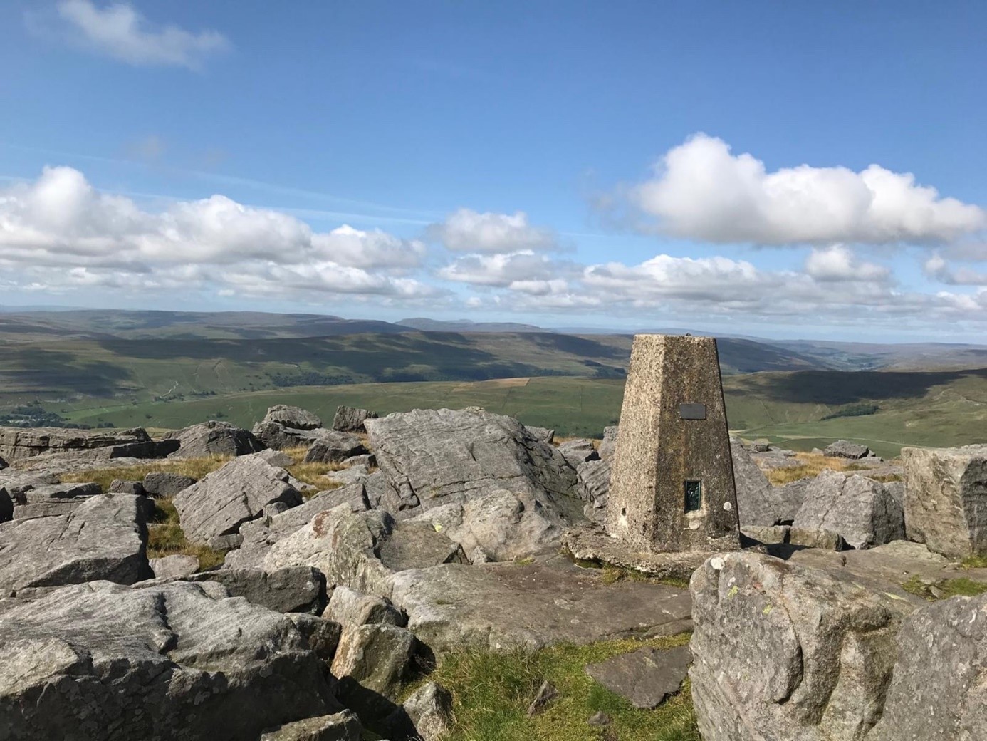View from hilltop, Yorkshire Dales