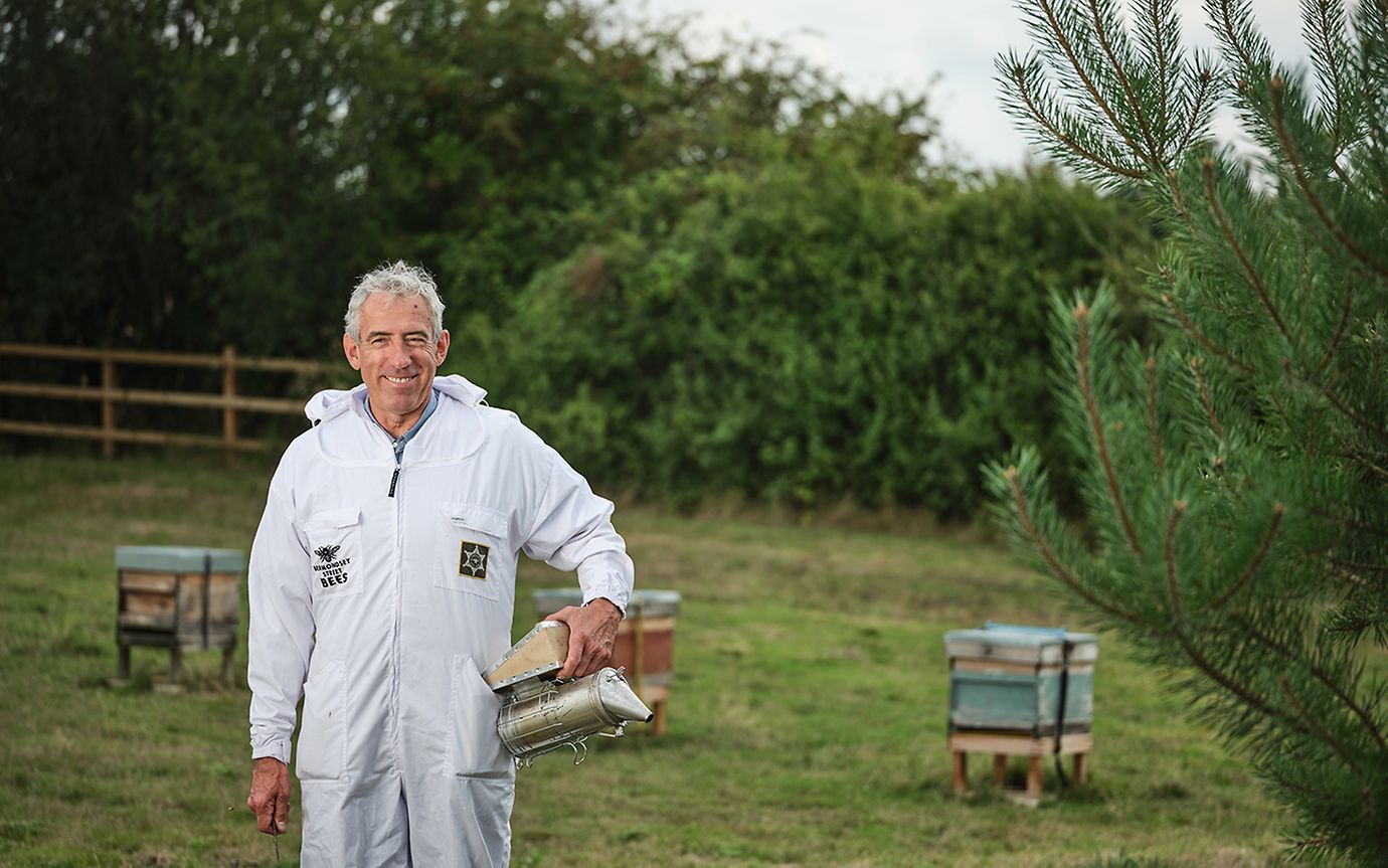 Bermondsey Street Bees’ co-founder Dale Gibson on their regeneratively managed land in Essex. 