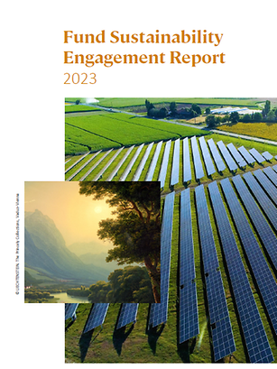Fund sustainability report
