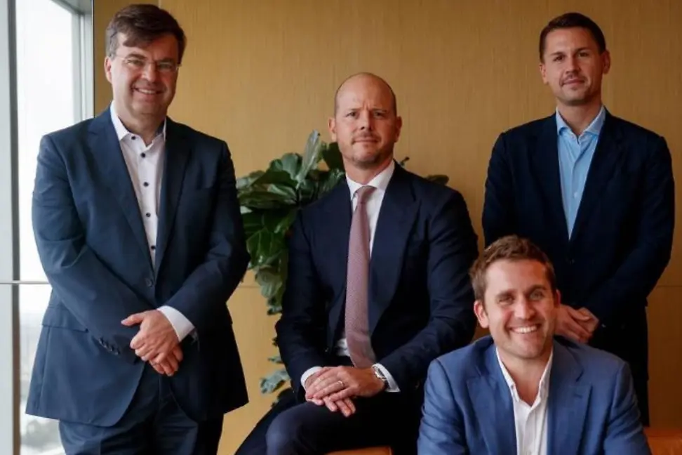 Samuel Scherling, Sam Edwards, Jan Muhlemann and Martin Randall