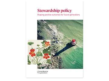 Stewardship policy cover