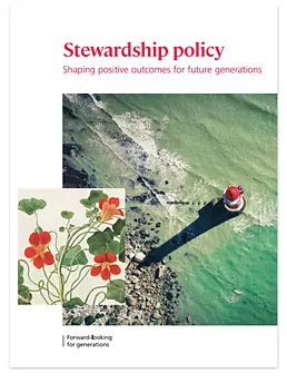 Stewardship policy cover