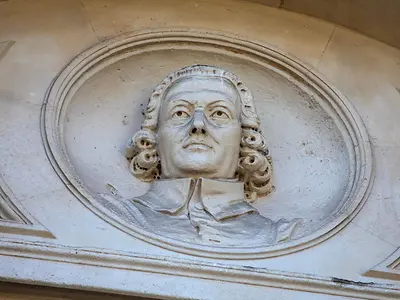 Sculpture of Adam Smith, Scottish economist and philosopher 