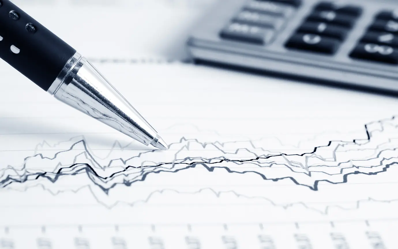 Pen with graphs